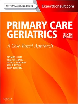 cover image of Ham's Primary Care Geriatrics